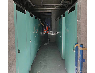 深圳光明中学公共厕所隔断项目